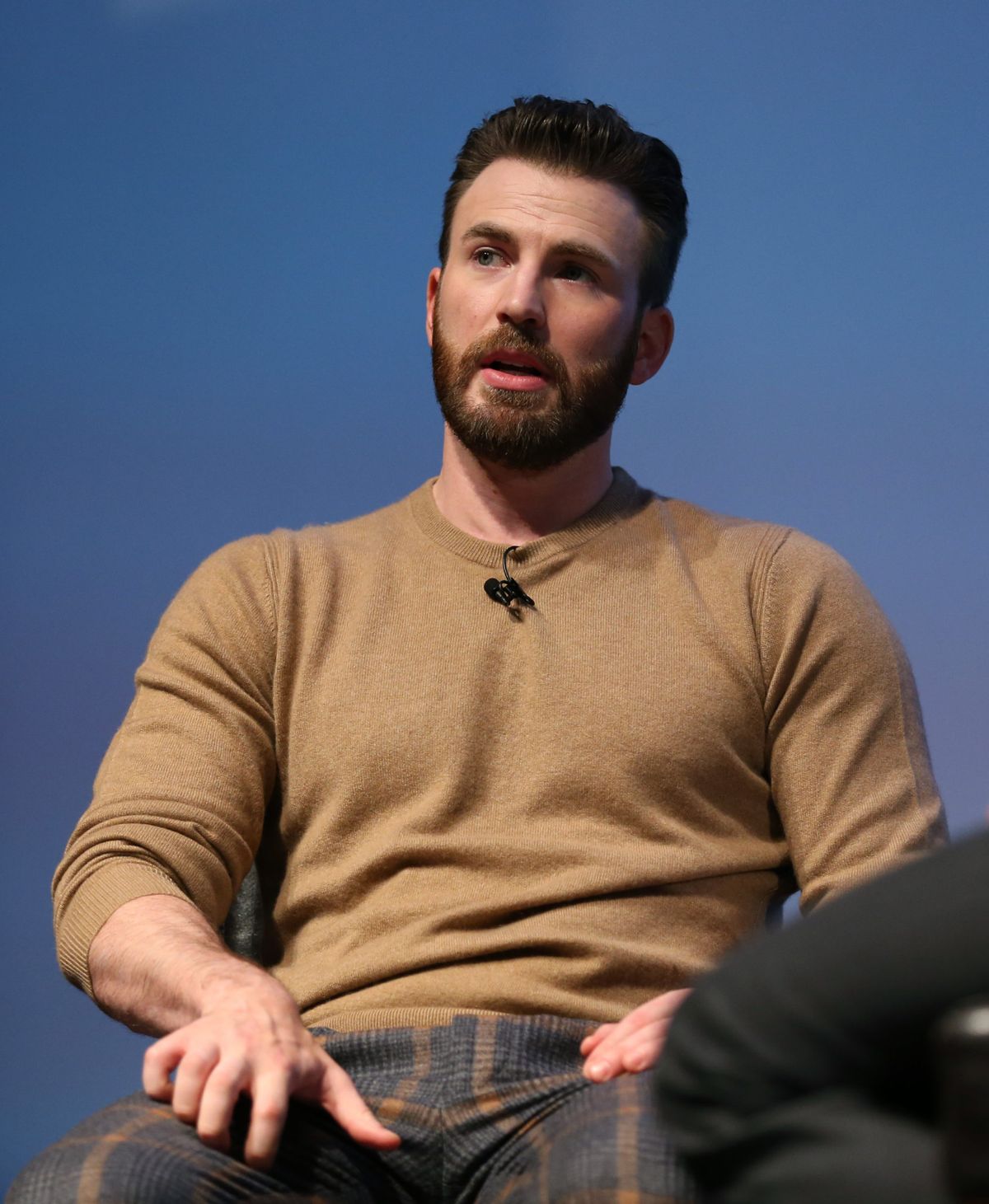 Megszületett Chris Evans első gyermeke