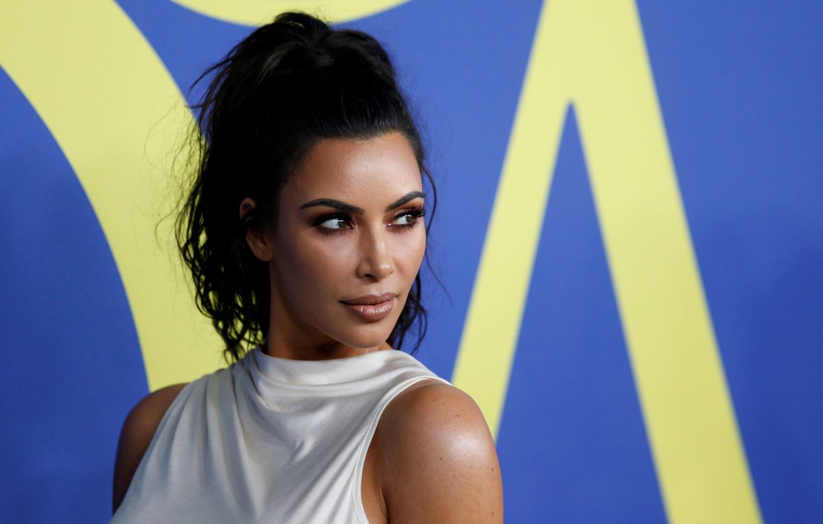 FILE PHOTO: Kim Kardashian attends the CFDA Fashion awards in Brooklyn