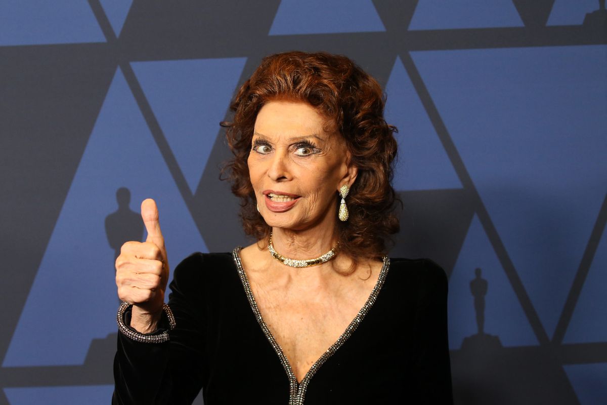 91 éves lett Sophia Loren 