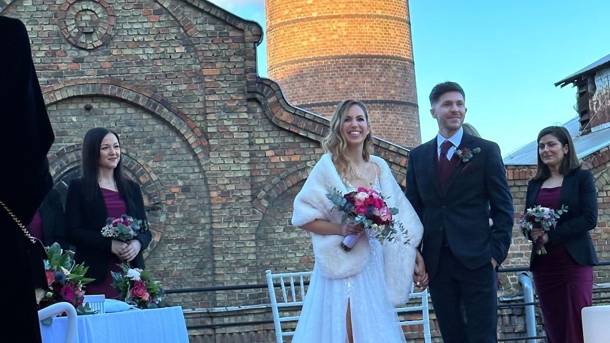 Összeházasodott dr. Nagy Patrícia és Baranya Dávid. 