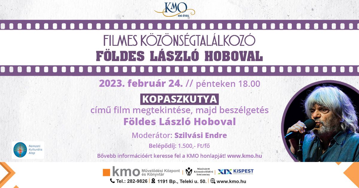 FILMES KÖZÖNSÉGTALÁLKOZÓ HOBOVAL