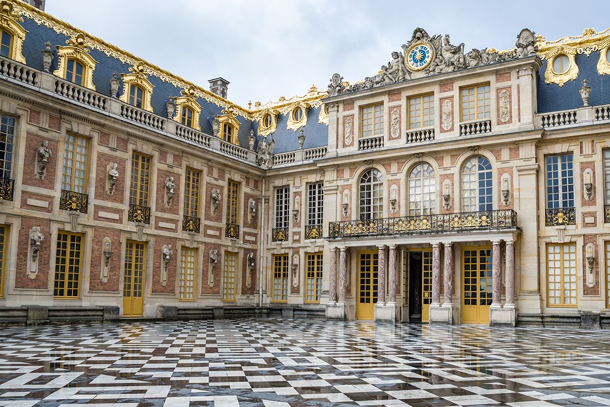 Versailles,,France,October,20,,2016:,The,Palace,Of,Versailles,Is