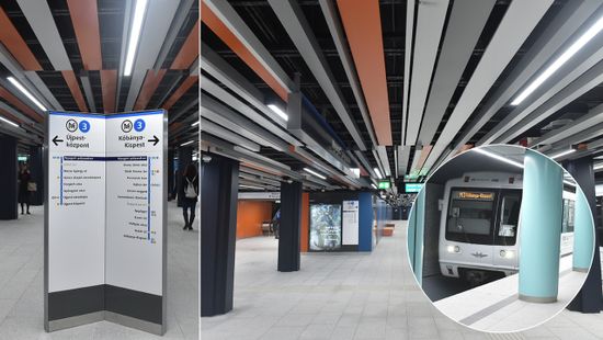 Újraindult az M3-as metró a teljes vonalon: megnéztük, milyenek lettek az új állomások