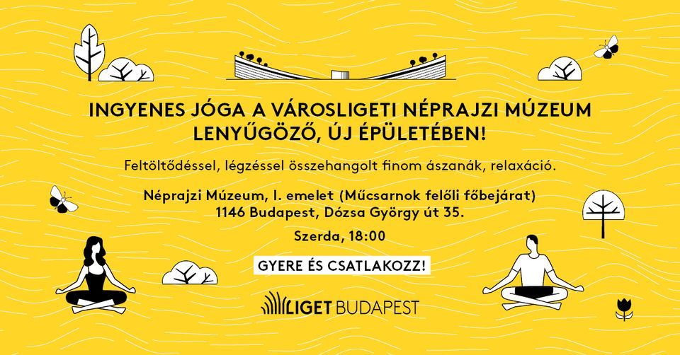 Jóga a Ligetben