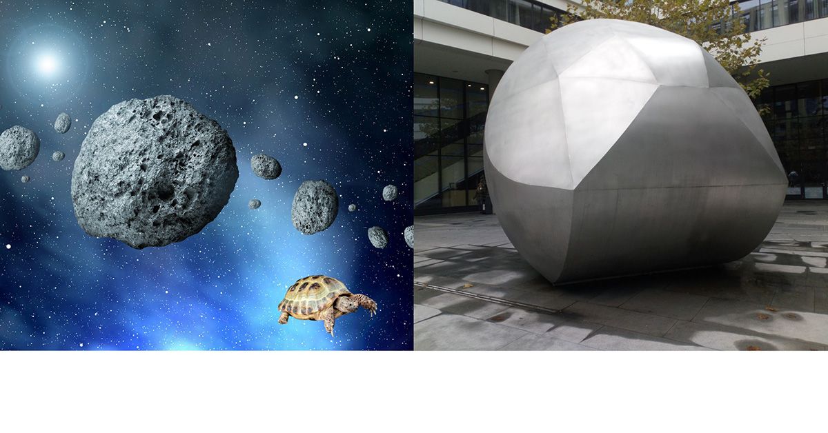 Teknősök, kavicsok, aszteroidák, gyógyszerkapszulák és a Gömböc