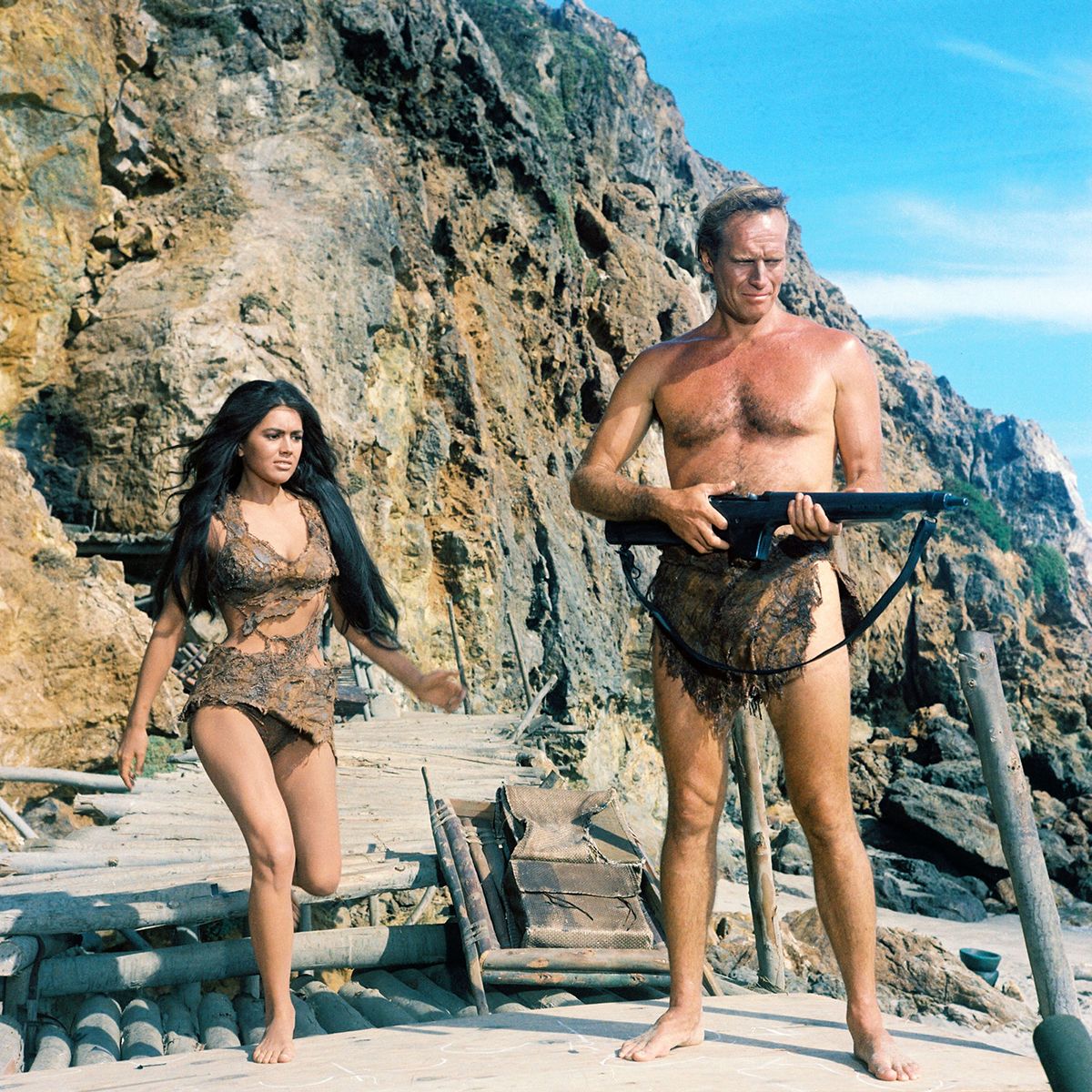 1968 - Planet of the Apes  - Movie Set
Majmok bolygója
CHARLTON HESTON és George Taylor