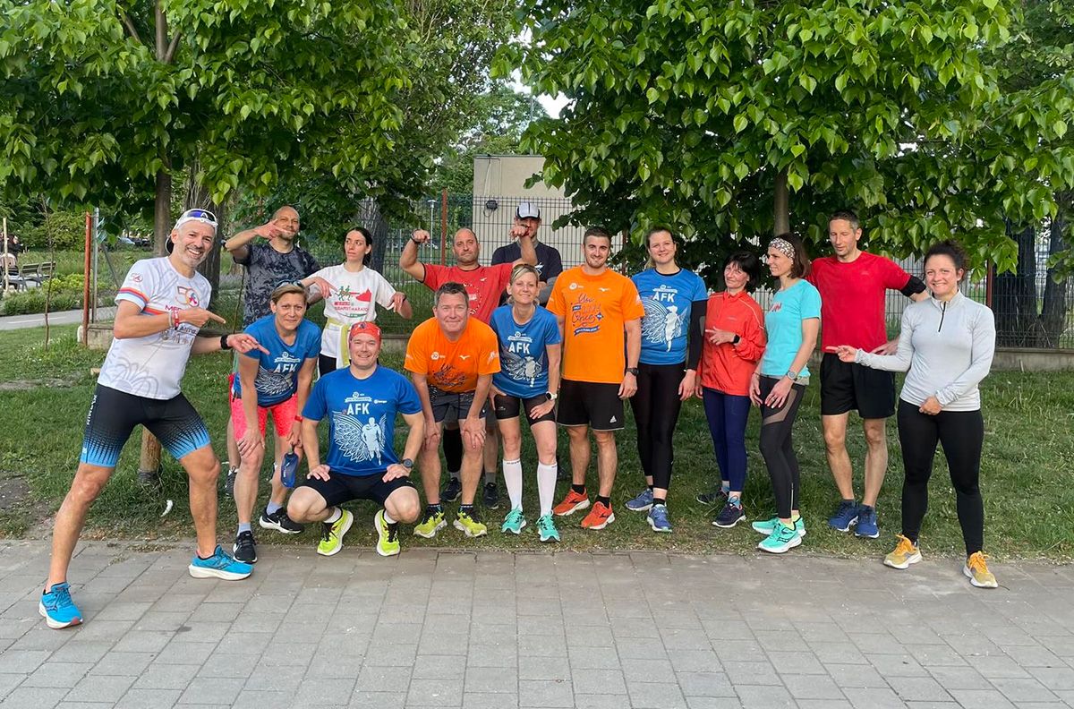Angyalföldi Futóklub közös edzés #245