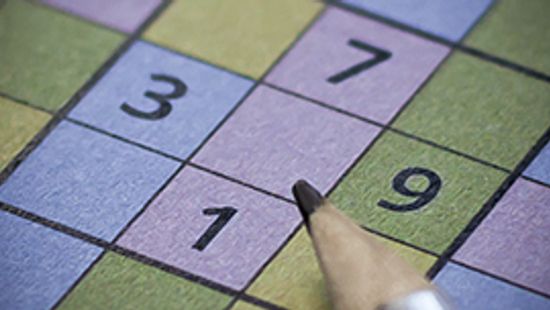 Napi sudoku - könnyebb verzió