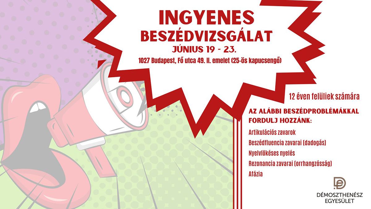 ingyenes beszédvizsgálat