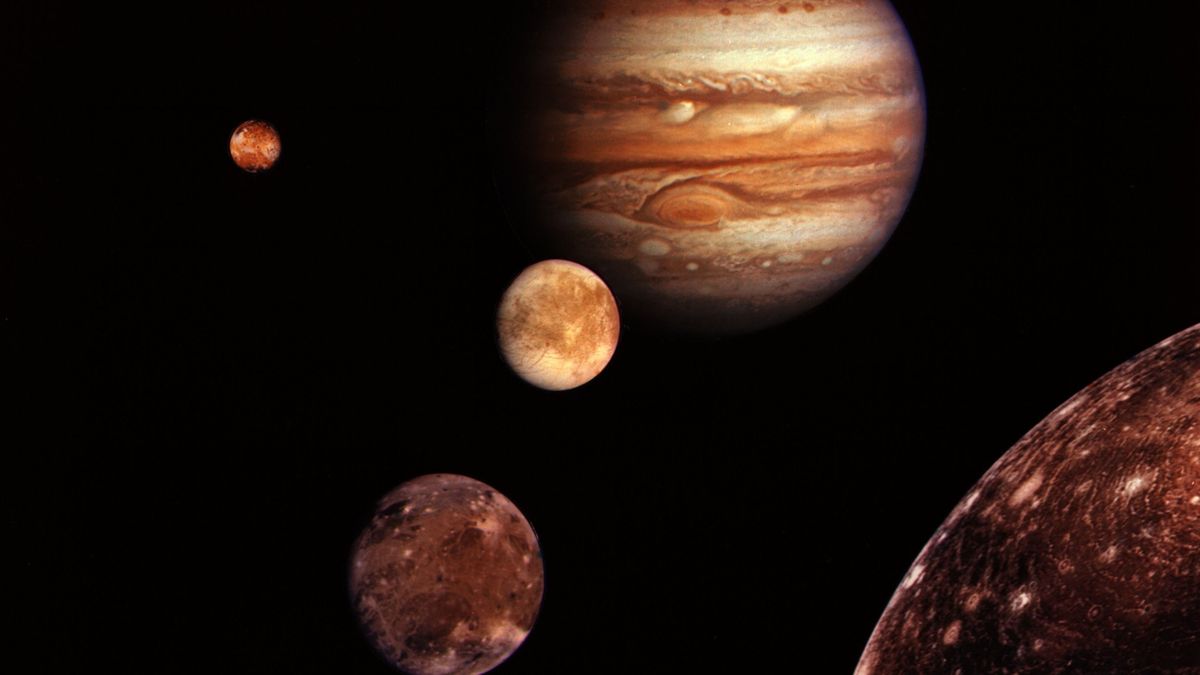a Jupiter és holdjai, fotó: Northfoto