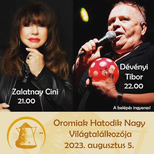 Zalatnay Cini és Dévényi Tibi plakát
