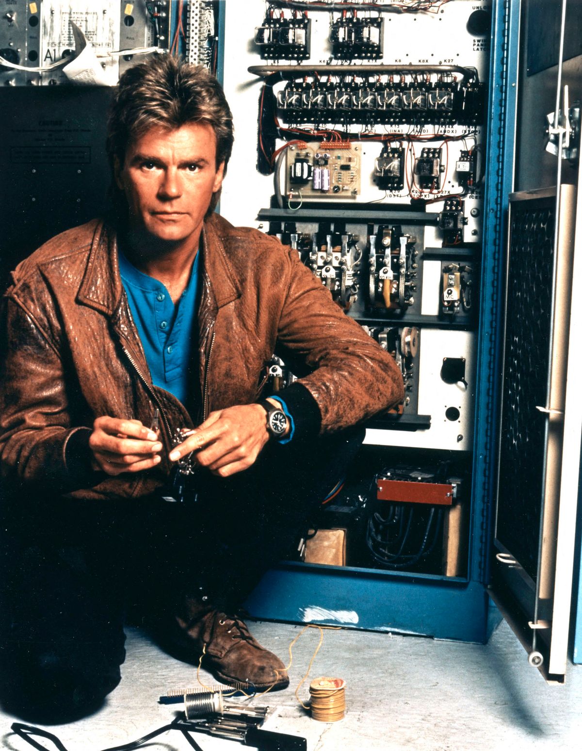 MacGyver Richard Dean Anderson, fotó: AFP  (Photo by Henry Winkler / John Rich Produc / Collection Christophel / Collection ChristopheL via AFP)