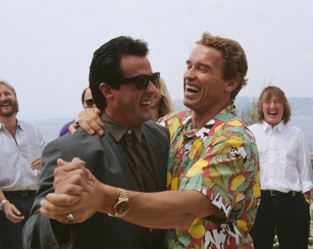 Arnold Schwarzenegger és Sylvester Stallone.