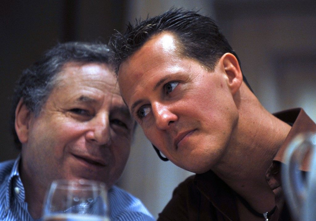 Jean Todt (balra) és Michael Schumacher: munkatársakból gyorsan családi jó barátok lettek