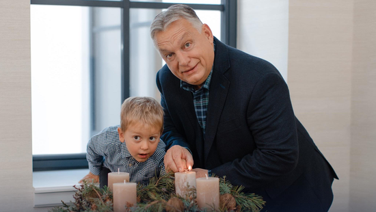 Ilyen cuki Orbán Viktor unokája