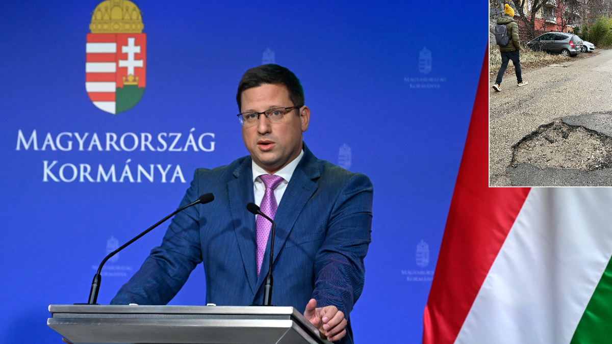 A Demszky-korszakot idéző kátyúhelyzet van Budapesten – mondta kérdésünkre Gulyás Gergely a Kormányinfón