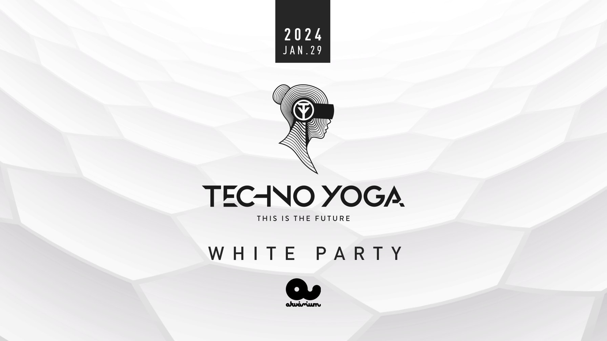 White UV techno yoga - ahol mindenki fehérben jógázik!