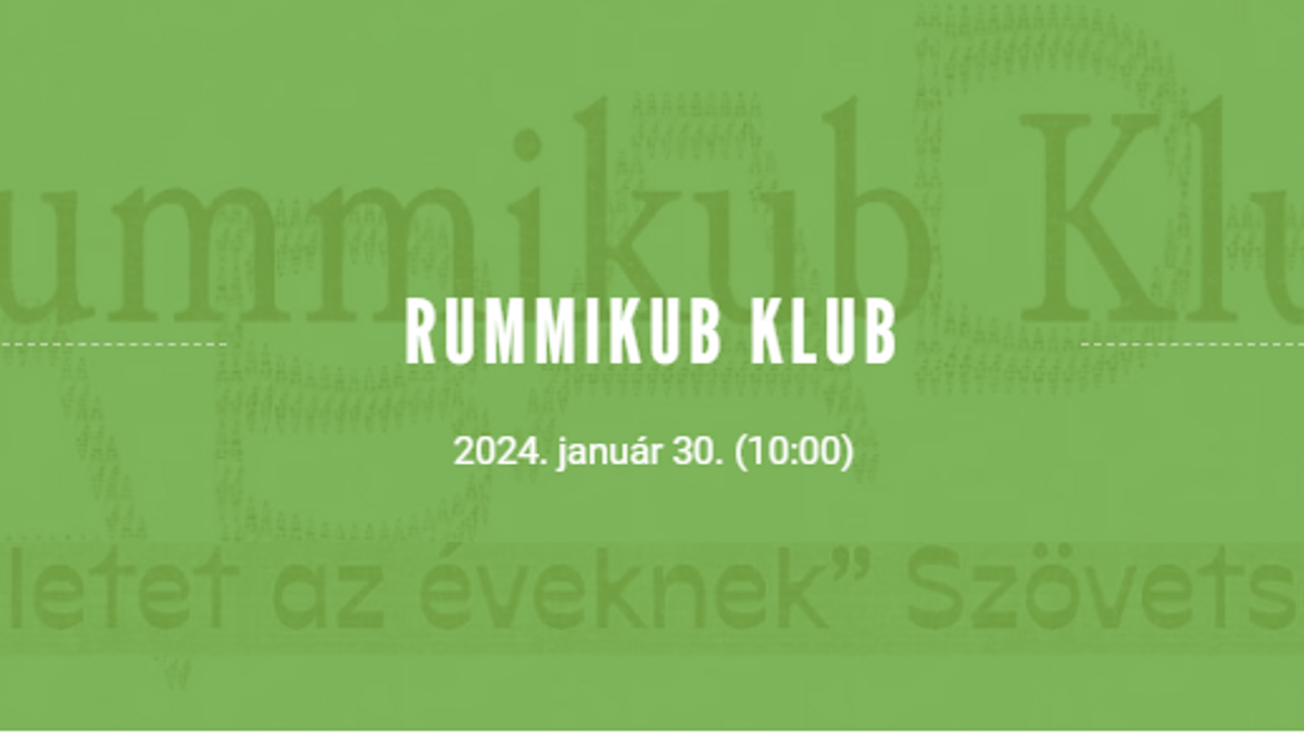 Rummikub klub - családi társasjáték