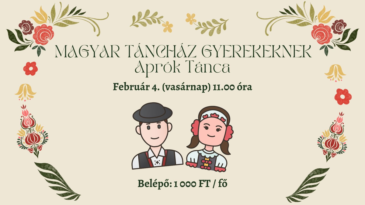 Magyar táncház gyerekeknek - Aprók tánca