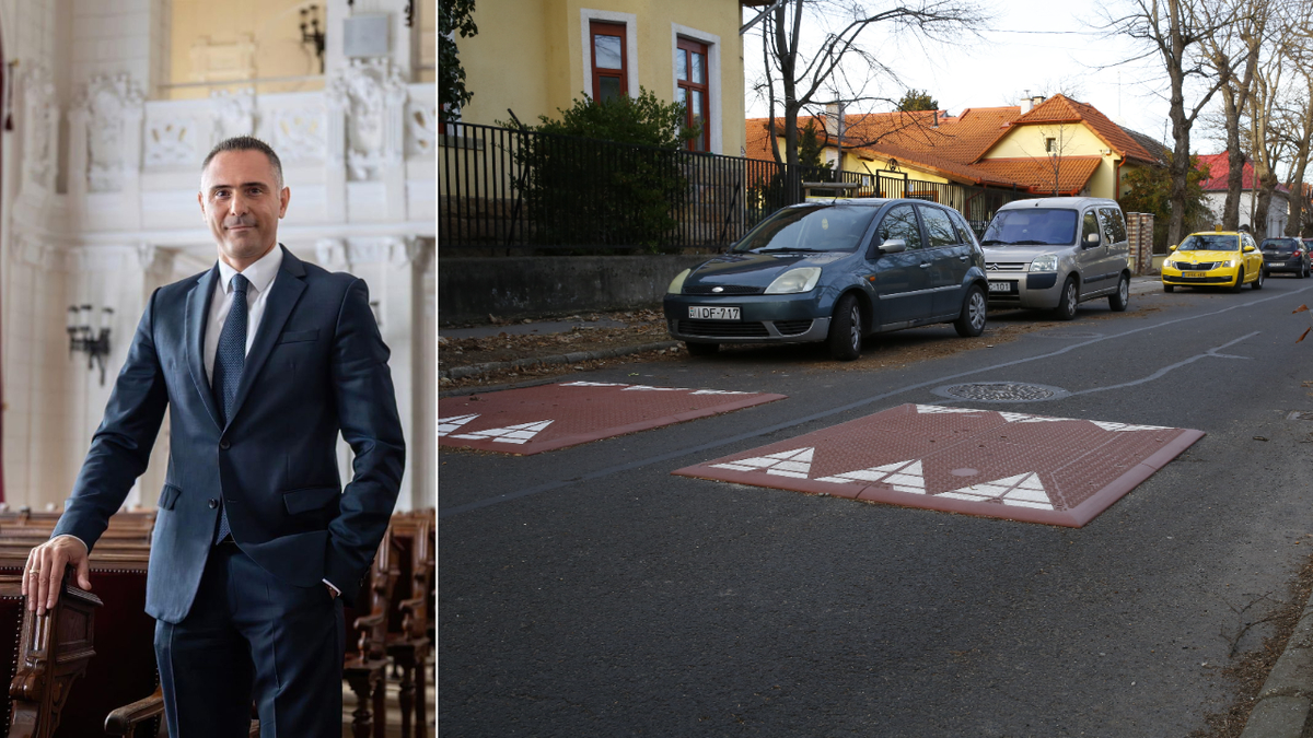 Közpénzből fekvőrendőröket rakatott saját háza közelébe a DK-s alpolgármester