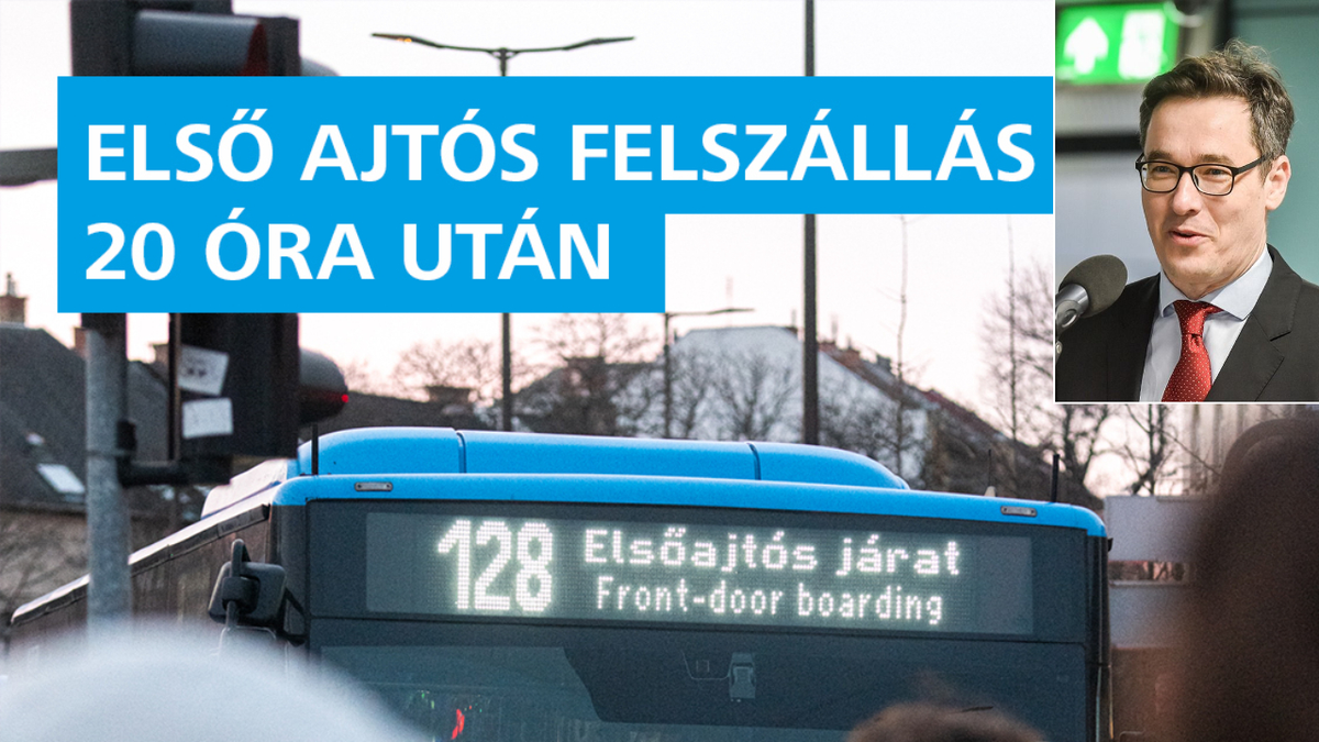 Újabb botrány a BKK-nál – Sokan kiakadtak az első ajtós felszállás kiterjesztése miatt