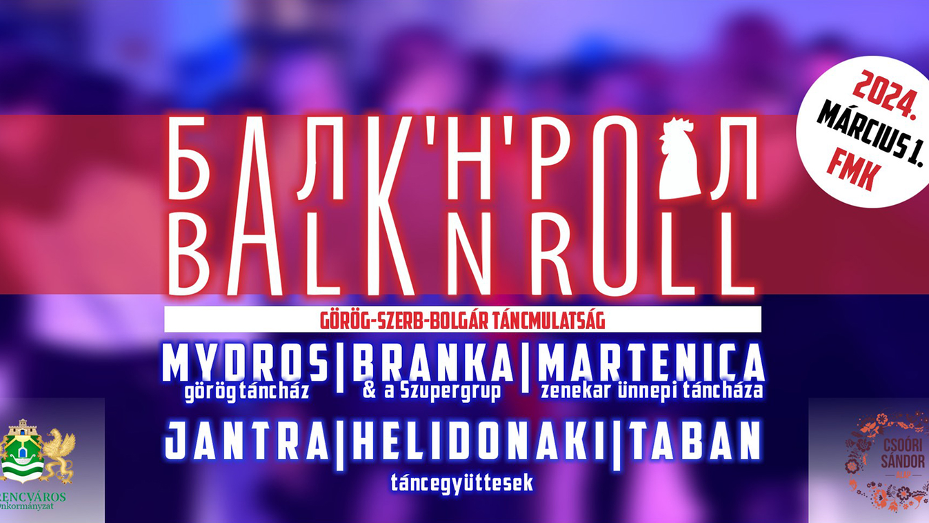 Balk'n'Roll party - zenél a Branka és a Szupergrup