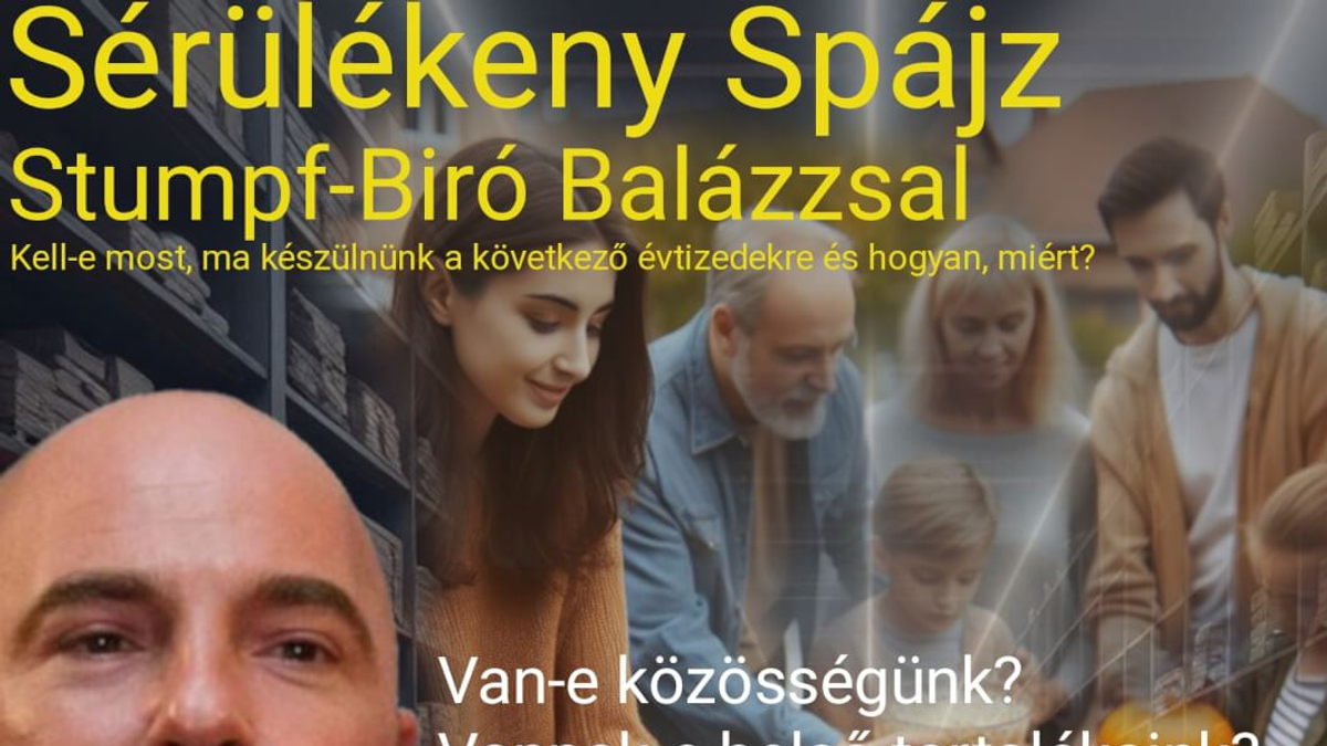 Sérülékeny spájz - Van-e közösségünk? Vannak-e belső tartalékaink?
