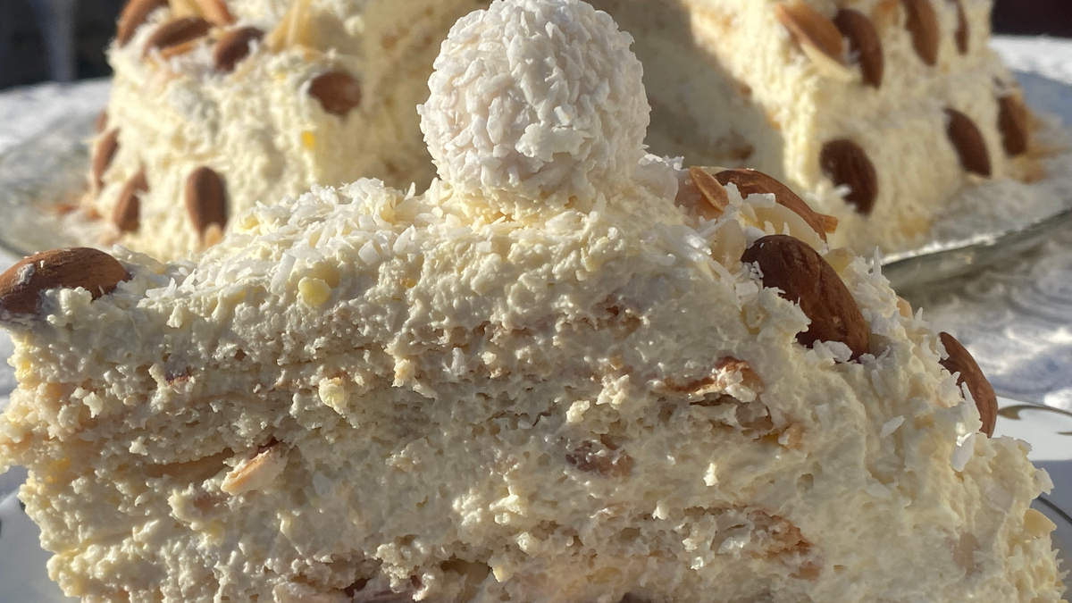Ellenállhatatlan ez a mentes Raffaelo torta!
