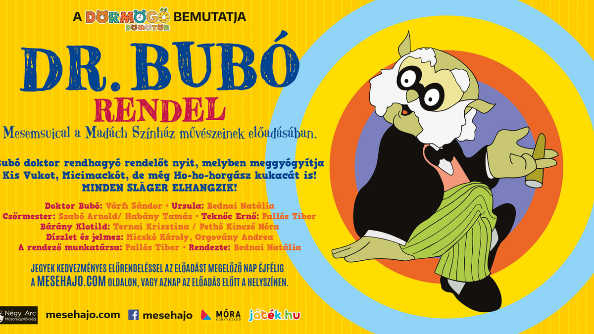 Dr. Bubó - Tengernyi bonyodalom vígsággal és az erdő lakóival