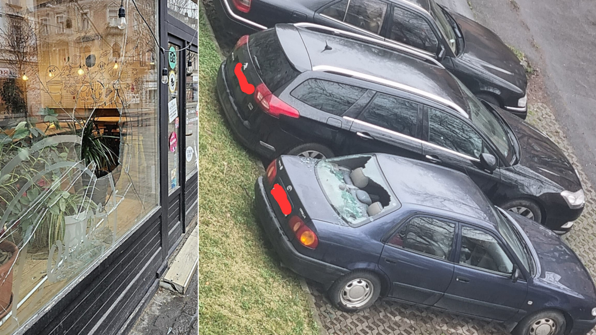 Elszabadult a pokol Miskolcon: szélvédőket és kirakatokat törtek be a vandálok