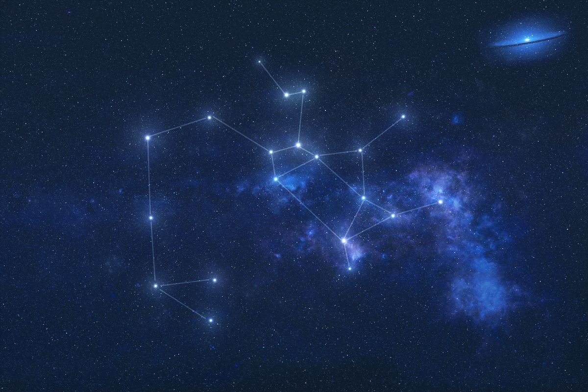 Sagittarius,Constellation,Stars,In,Outer,Space.,Zodiac,Sign,Sagittarius,Constellation