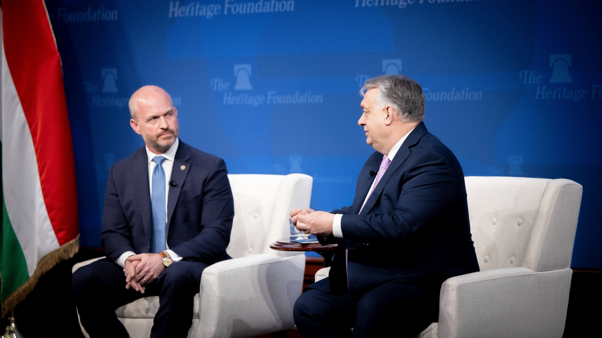 Orbán Viktor Washingtonban - panelbeszélgetés a konzervatív értékekről