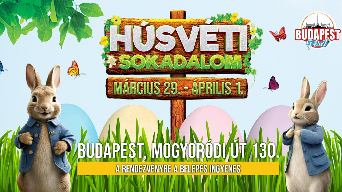 Húsvéti sokadalom a Mogyoródi úton