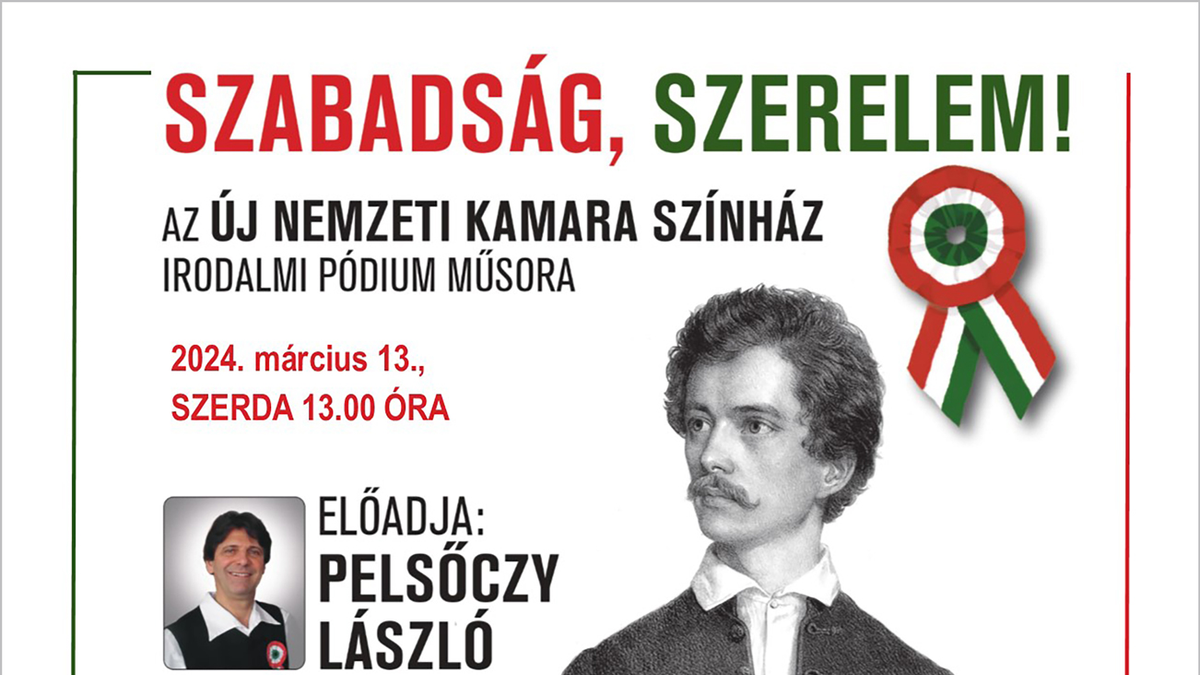 Szabadság, szerelem! - elhangzanak Petőfi kevésbé ismert versei is