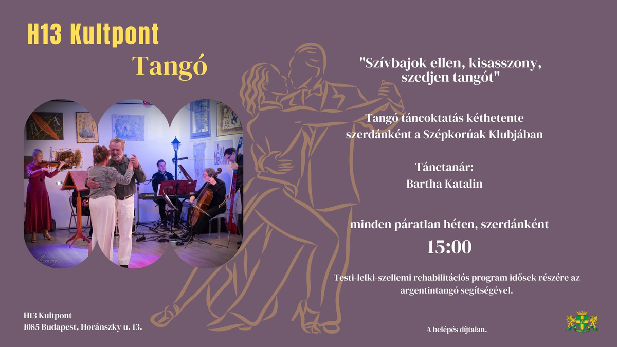 Tangó a Szépkorúak klubjában