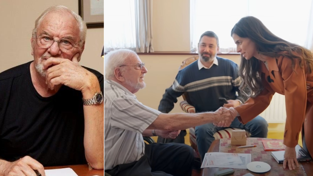 Két ragyogó ember találkozása
