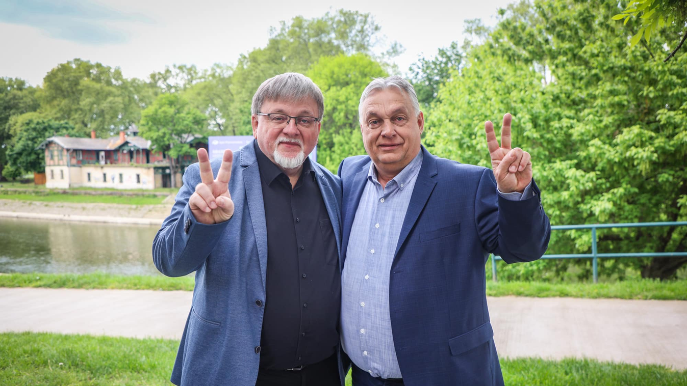 Ebben a városban folytatódott Orbán Viktor kampánykörútja