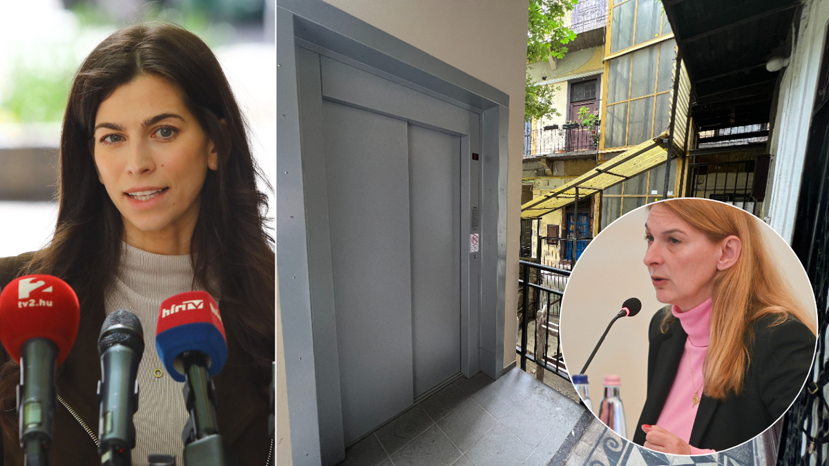 Új lift áram nélkül Ferencvárosban: ezt is Szentkirályi Alexandra oldotta meg, 45 család hálás neki