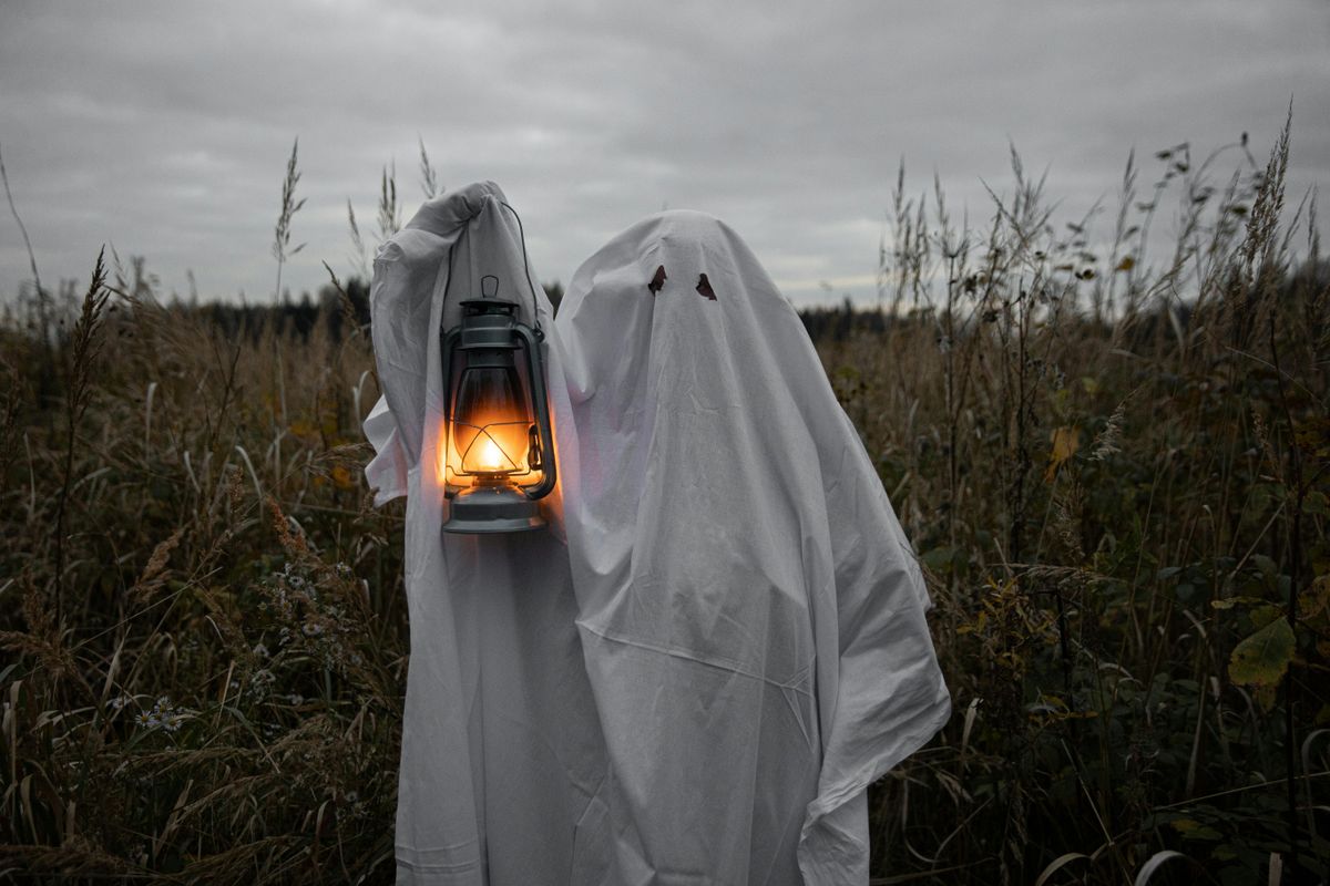 szellem kísértet hallowen