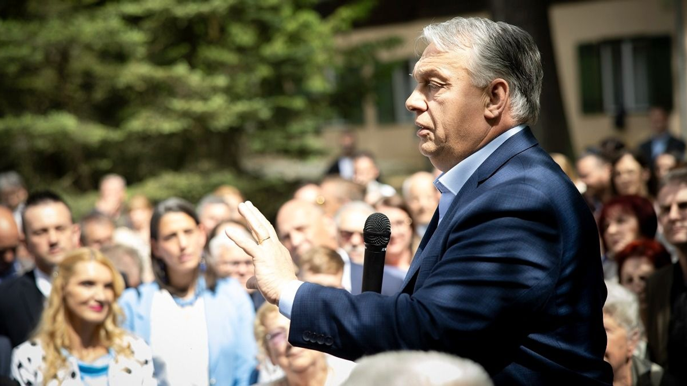 Orbán Viktor: ennek a választásnak döntő hatása lesz a háború vagy béke kérdésére
