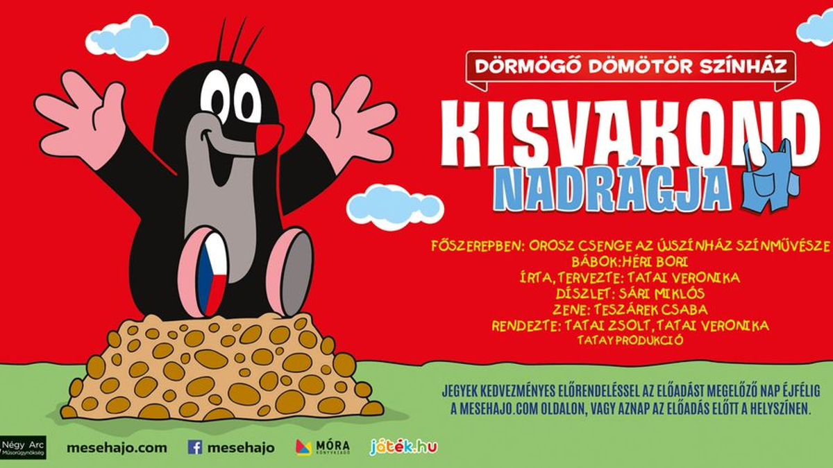 Kisvakond nadrágja - bábjáték