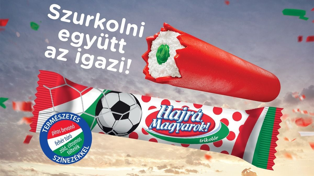 Itt a piros-fehér-zöld Túró Rudi, igazi kuriózumot dobtak piacra