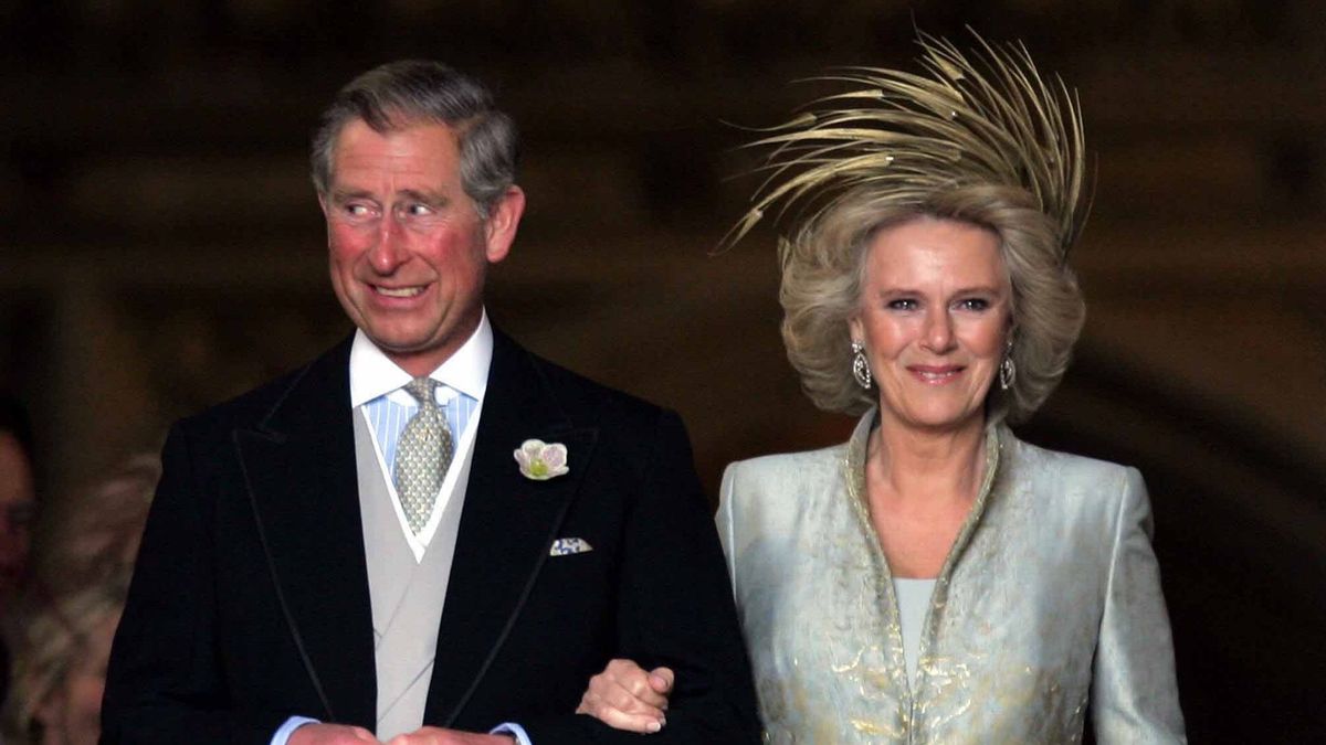 Royal Wedding - Marriage of Prince Charles and Camilla Parker Bowles - Service of Prayer and Dedication - St George's Chapel