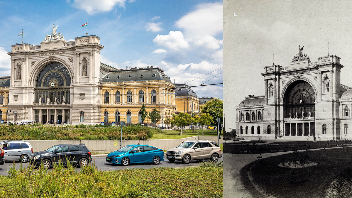 Budapest nevezetes terei, épületei akkor és most – Galéria