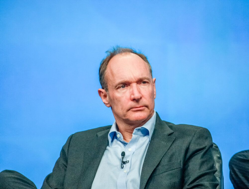 Orlando,,Florida,-,January,18,,2012:,Inventor,And,Founder,Of Tim Berners-Lee az internetn feltalálója