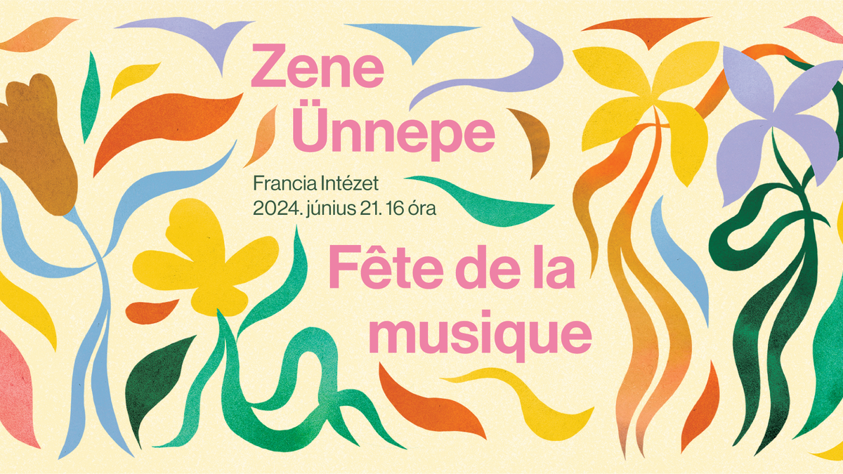 A Zene ünnepe a Francia Intézet előtt