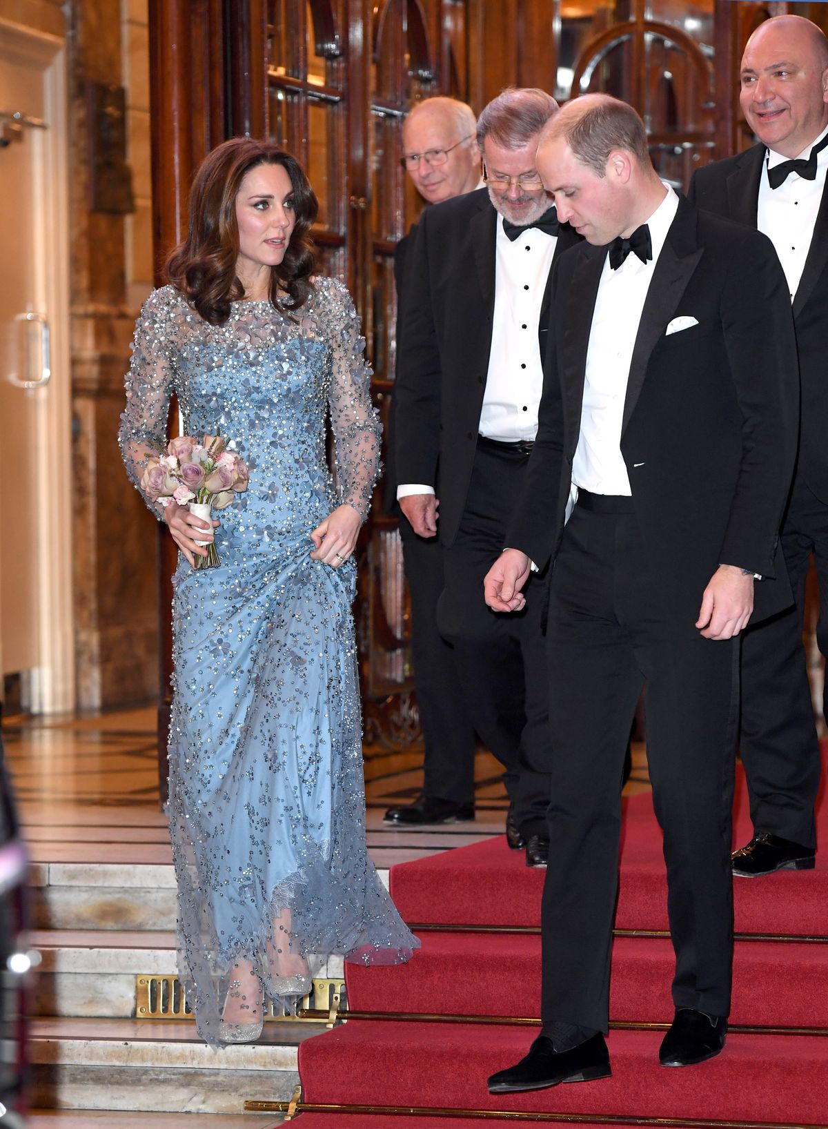 The Duke & Duchess Of Cambridge Attend The Royal Variety Performance