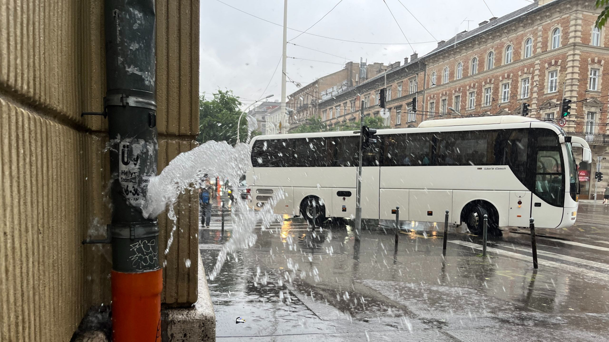 Jégeső, 50 mm-t meghaladó csapadék: nyolc vármegyére adtak ki másodfokú riasztást