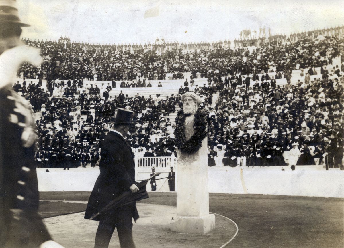 Panathinaiko stadion, „pánhellén” vagy időközi olimpiai játékok.