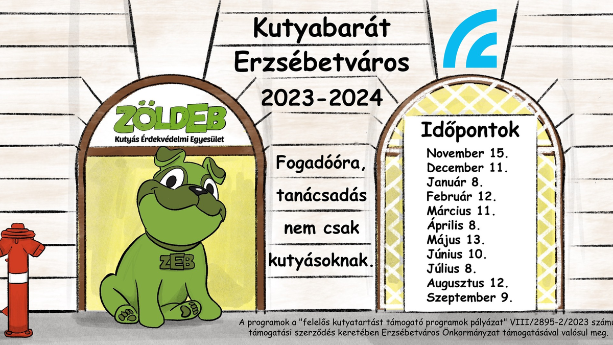 Kutyás fogadóóra Erzsébetvárosban